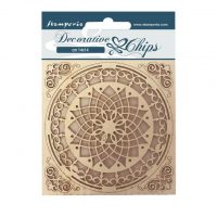 Stamperia Decorative chips - Casa Granada plate (SCB108)