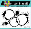Bee Arty - A6 Stencil - Ecliptic
