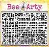 Bee Arty - A6 Stencil - City Nights