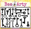 Bee Arty - A6 Stencil - Keyed