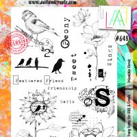 AALL and Create - Stamp - #648 - Friendship Florals