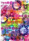 ScrapFX Collage Paper - Circles of Colour by Claire Stead (2022013)
