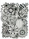 ScrapFX Collage Paper - Garden Doodles (2022016)