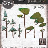 Sizzix Thinlits Die Set 6PK - Funky Trees by Tim Holtz (665217)