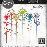 Sizzix Thinlits Die Set 6PK - Artsy Stems by Tim Holtz (665846)