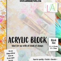 AALL and Create - A4 Acrylic Block