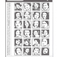Darkroom Door - Rubber Stamp Set - Portrait Inchies (DDRS200)
