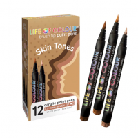 Life of Colour - Brush Acrylic Paint Pens - Skin Tones