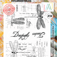 AALL and Create - Stamp - #230 - On Dragonfly wings