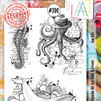 AALL and Create - #390 - A5 Stamps - Sea Life