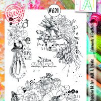 AALL and Create – Stamp – #621 – Filaments and Feathers