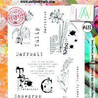 AALL and Create - Stamp - #623 - Elegant Spring Florals