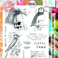 AALL and Create – Stamp – #687 – Flock Together