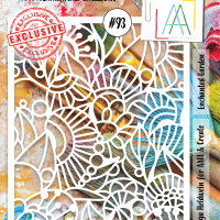 AALL and Create - Stencil - #93 - Enchanted Garden