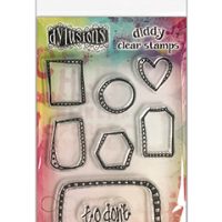 Dylusions Diddy Cling Stamp Set - Box It Up (DYB79989)