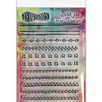 Dylusions Diddy Cling Stamp Set - Mini Doodles (DYB80022)