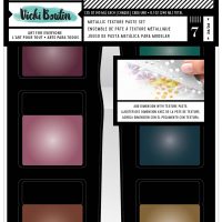 Vicki Boutin Mixed Media Texture Paste Set - Metallic (VB013642)