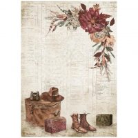 Stamperia A4 Rice paper packed - Our Way Country Elements (DFSA4714)