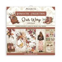 Stamperia Scrapbooking Pad 10 sheets 8" x 8" - Our Way (SBBS64)