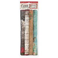 Stamperia Pack 4 sheets fabric - Desire (SBPLT04)