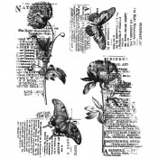 Stampers Anonymous - Botanic Collage (CMS447)