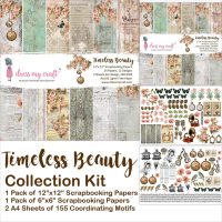 Dress My Craft - Collection Kit  12" x 12" - Timeless Beauty (DMCP6227)