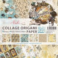 Asuka Studio - Collage Paper - Wonderland Origami (MP-60974)