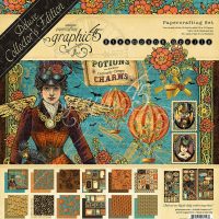 Graphic 45 - 12"x12" Deluxe Paper Collection Pack - Steampunk Spells (G4502478)
