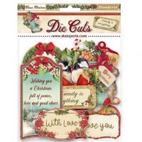 Stamperia Die cuts assorted - Classic Christmas (DFLDC69)