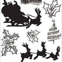 Dylusions Stamp - Mr. Boo's Adventure (DYR73017)