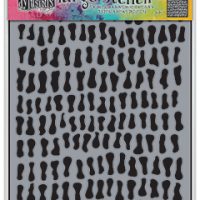 Dylusions Stencil - Golden Nuggets - Large (DYS79798)