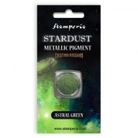 Stamperia Stardust Pigment Powder - Astral Green (KAPRB01)