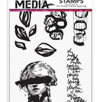 Dina Wakley MEDIA Stamps - Seeing is Believing (MDR81289)