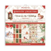 Stamperia Scrapbooking Pad 10 sheets 12" x 12" - Romantic Home for the holidays (SBBL119)