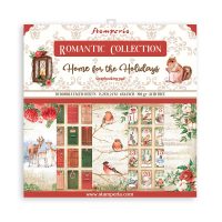 Stamperia Scrapbooking Pad 10 sheets 6"x6" - Romantic Home for the holidays( SBBXS23)