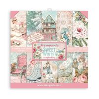 Stamperia Scrapbooking Pad 10 sheets 6"x6" - Sweet winter (SBBXS25)