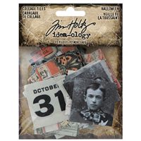 Tim Holtz Ideaology - Collage Tiles - Halloween (TH94255)