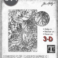 Sizzix 3D Texture Fades Embossing Folder - Foliage by Tim Holtz (665252)