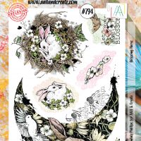 AALL and Create – Stamp – #794 – Blossomy Hares