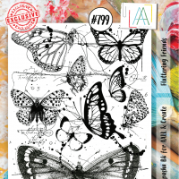 AALL and Create - Stamp - #799 - Fluttering Friends