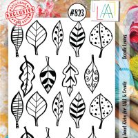 AALL and Create – Stamp – #823 – Doodle Leaves