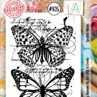 AALL and Create – Stamp – #825 – Spotted Wings