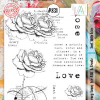 AALL and Create – Stamp – #831 – Sent with love