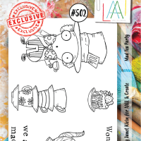 AALL and Create – Stamp – #502 - Mad Tea Party