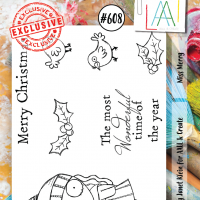 AALL and Create – Stamp – #608 - Miss Merry