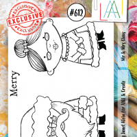 AALL and Create – Stamp – #612 - Mr & Mrs Claus