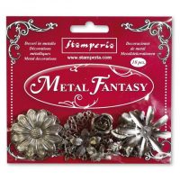 Stamperia - Metal Fantasy Flowers (SBA380)