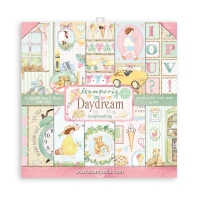Stamperia Scrapbooking Pad 10 sheets 8" x 8" -  Daydream (SBBS55)