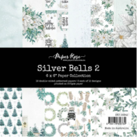 Paper Rose - Silver Bells 2 Collection - 12x12 Paper Pad (26821)