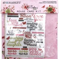 49&Market - ARToptions - Card Kit -  Rouge (AOR39371)